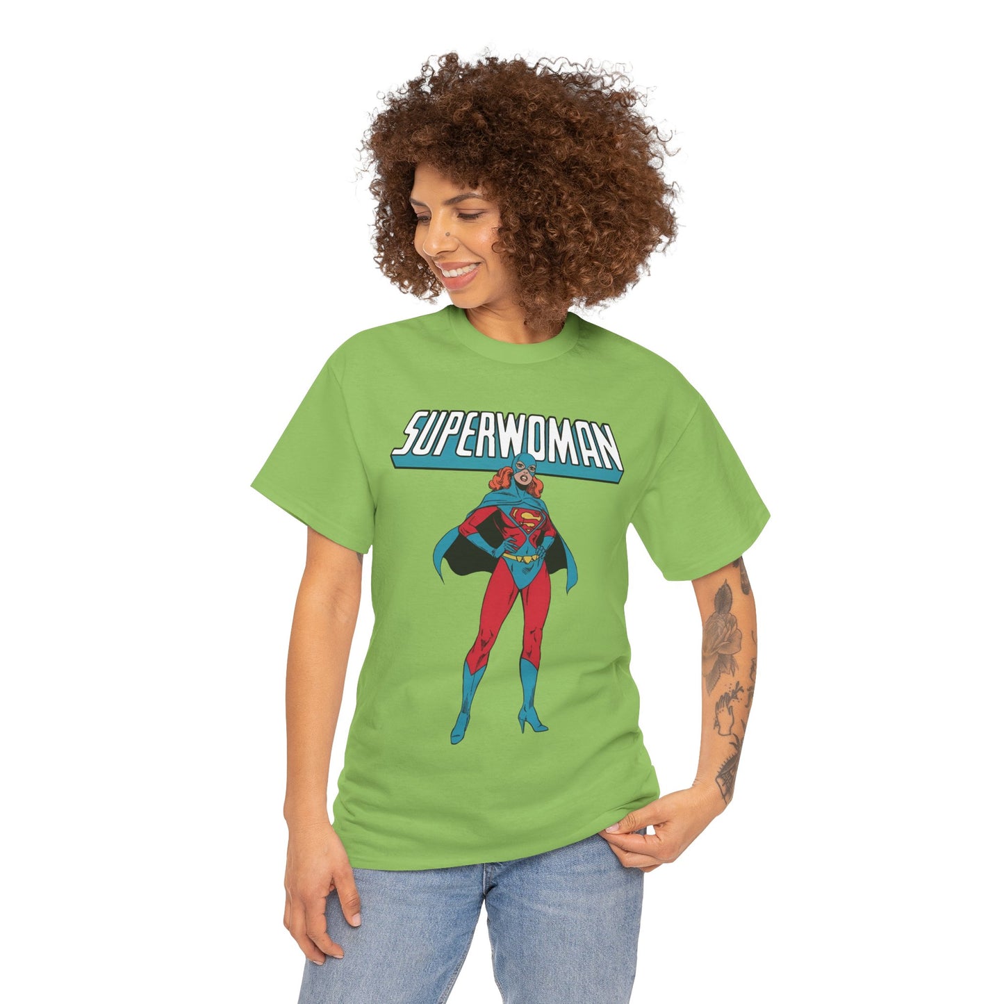 Superwoman T-Shirt - Kristen Wells - DC Comics Presents Annuals Appearances - Superman Ally from the Future - DC Comics