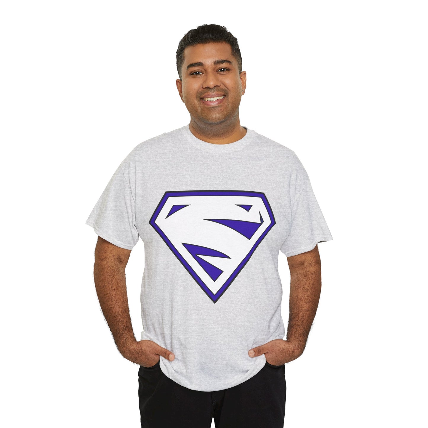 Electric Superman Logo T-Shirt - Clark Kent - Man of Steel - DC Comics - 1990s Storyline