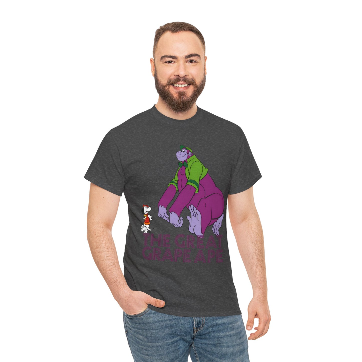 The Great Grape Ape T-Shirt - With Beegle Beagle - Hanna-Barbera Saturday Morning Cartoons 1970s