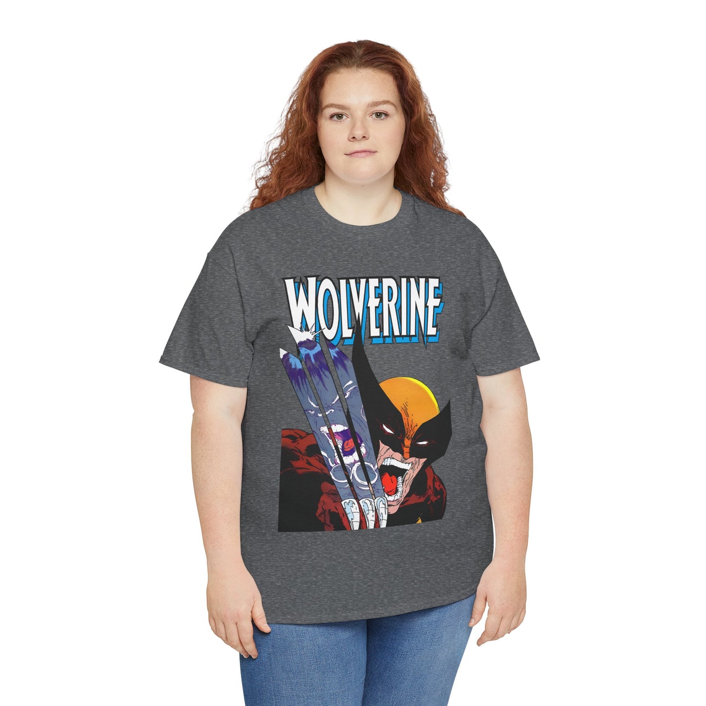 Wolverine T-Shirt - Amazing Todd McFarlane Art - Classic Image Vs Incredible Hulk - Marvel Comics - Logan