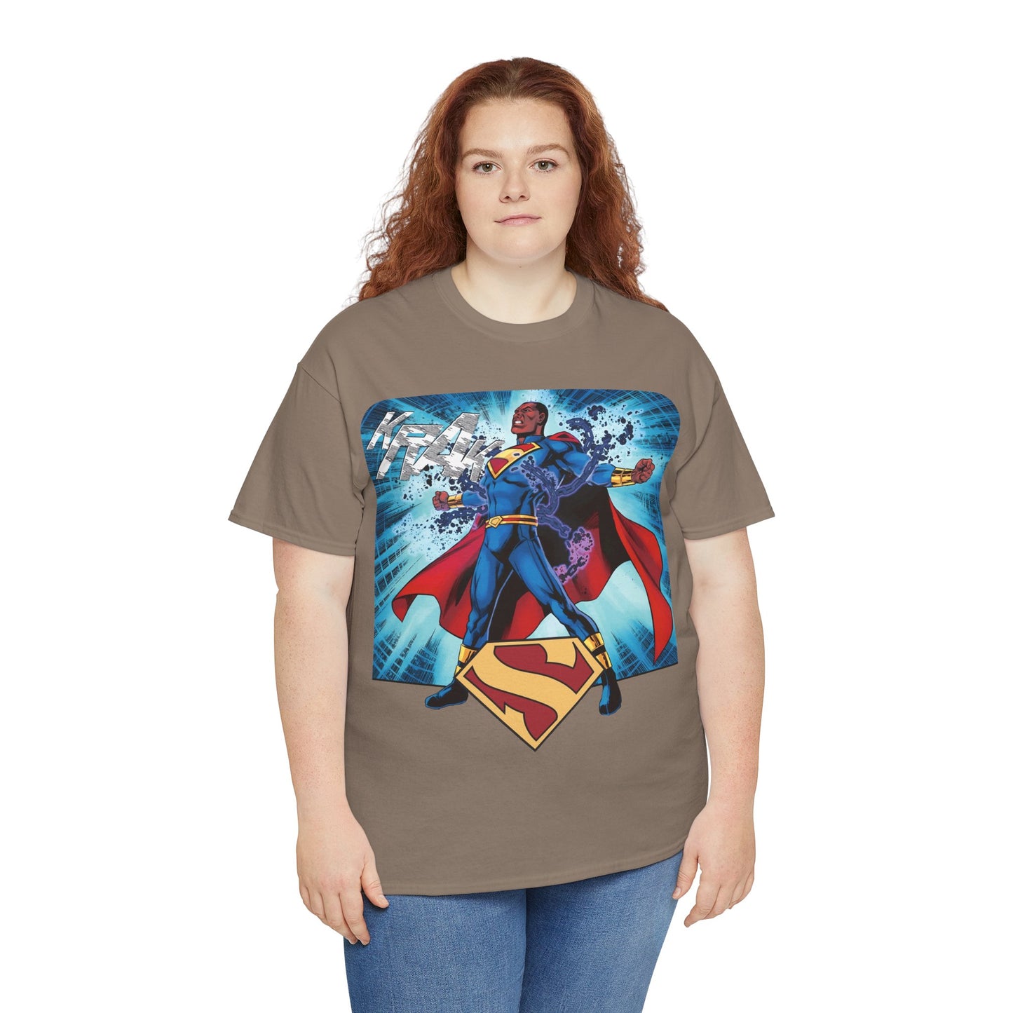 Superman Earth 23 T-Shirt - DC Comics - Calvin Ellis, Vathlo - Justice Incarnate - President