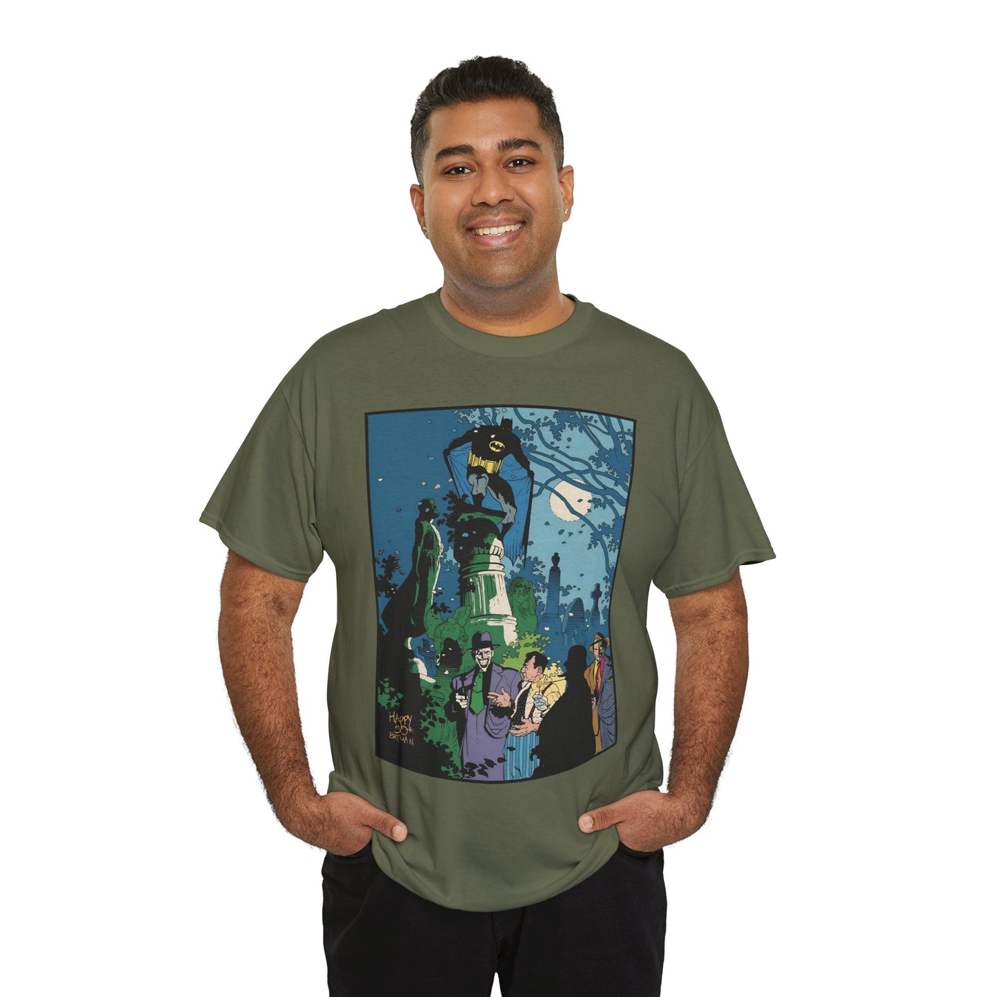 Batman T-Shirt - Mike Mignola Art - DC Comics
