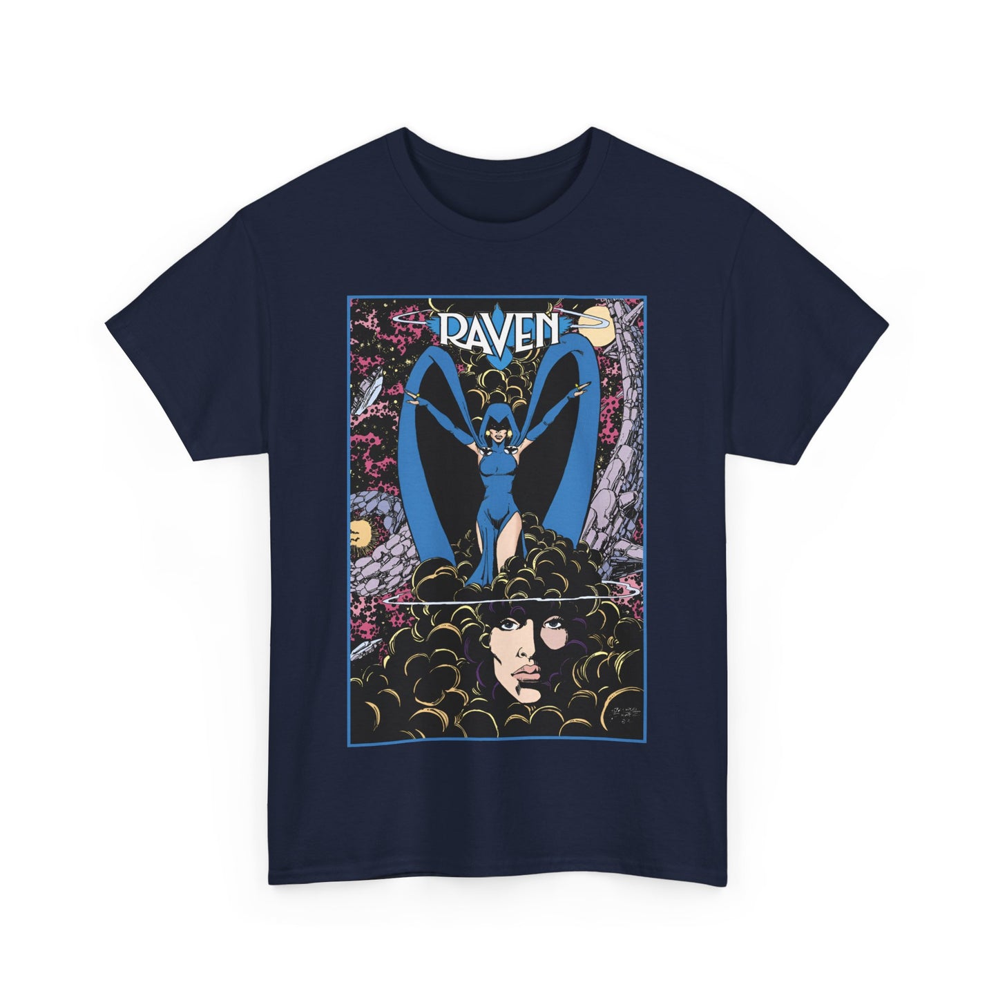 Raven T-Shirt - New Teen Titans - George Perez Art - Trigon, Azarath - DC Comics