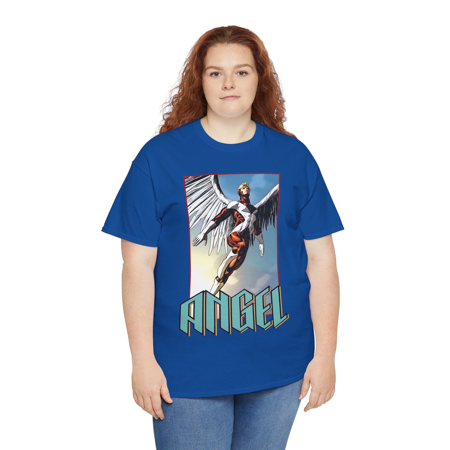 Angel T-Shirt - Mike Deodato Art - Marvel Comics X-Men Member