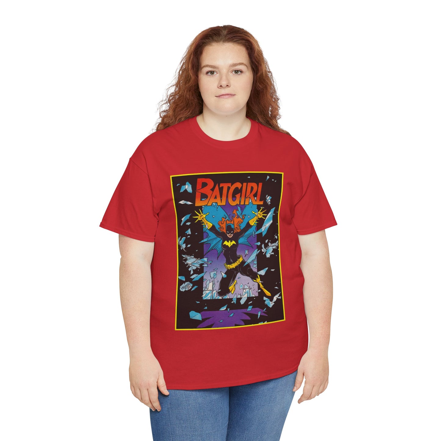 Batgirl T-Shirt - Mike Mignola Art - Barbara Gordon, Gotham City, Bat-Family - 80s Story - DC Comics