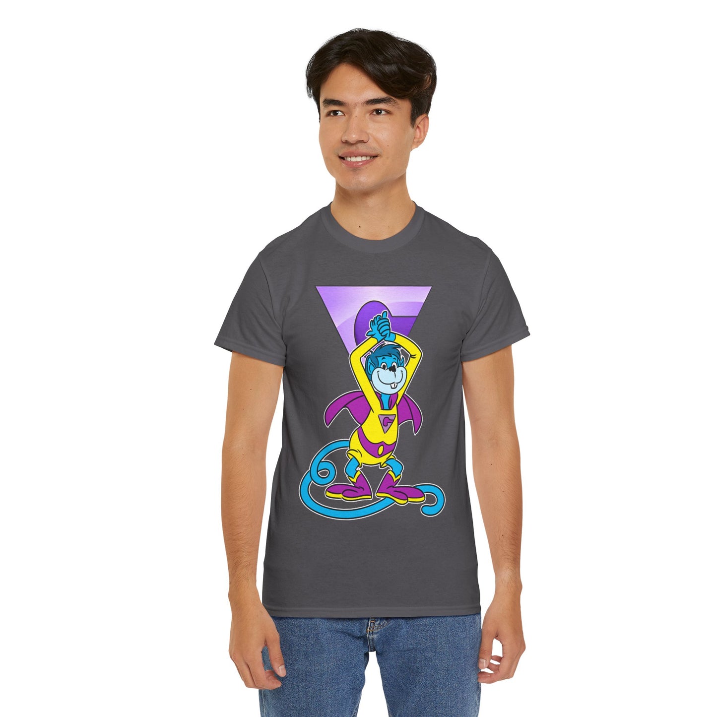 Gleek T-Shirt - Super Friends Cartoon - Wonder Twins Mascot - DC Comics - Space Monkey from Exxor - Zan & Jayna