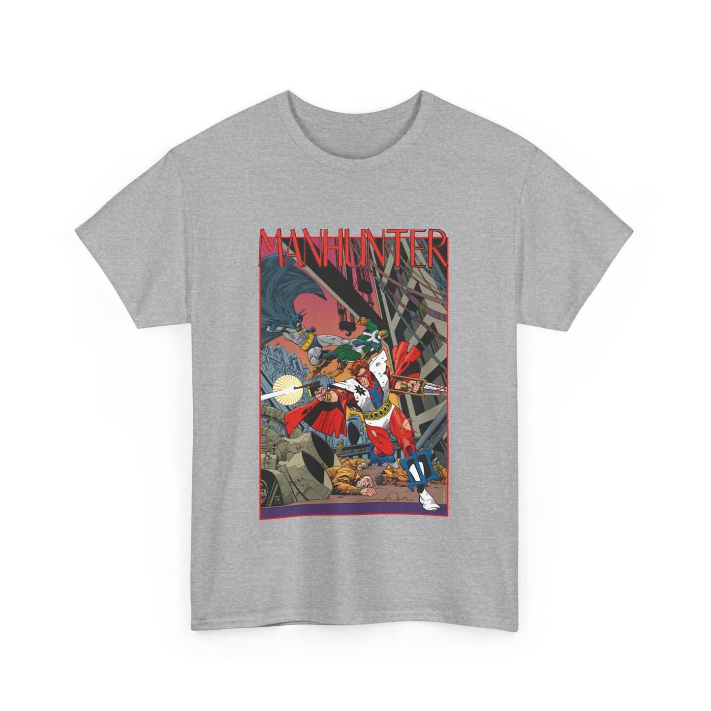 Manhunter T-Shirt - Walt Simonson Art - Paul Kirk - Batman, Detective Comics Back-Up Story - Against The Council