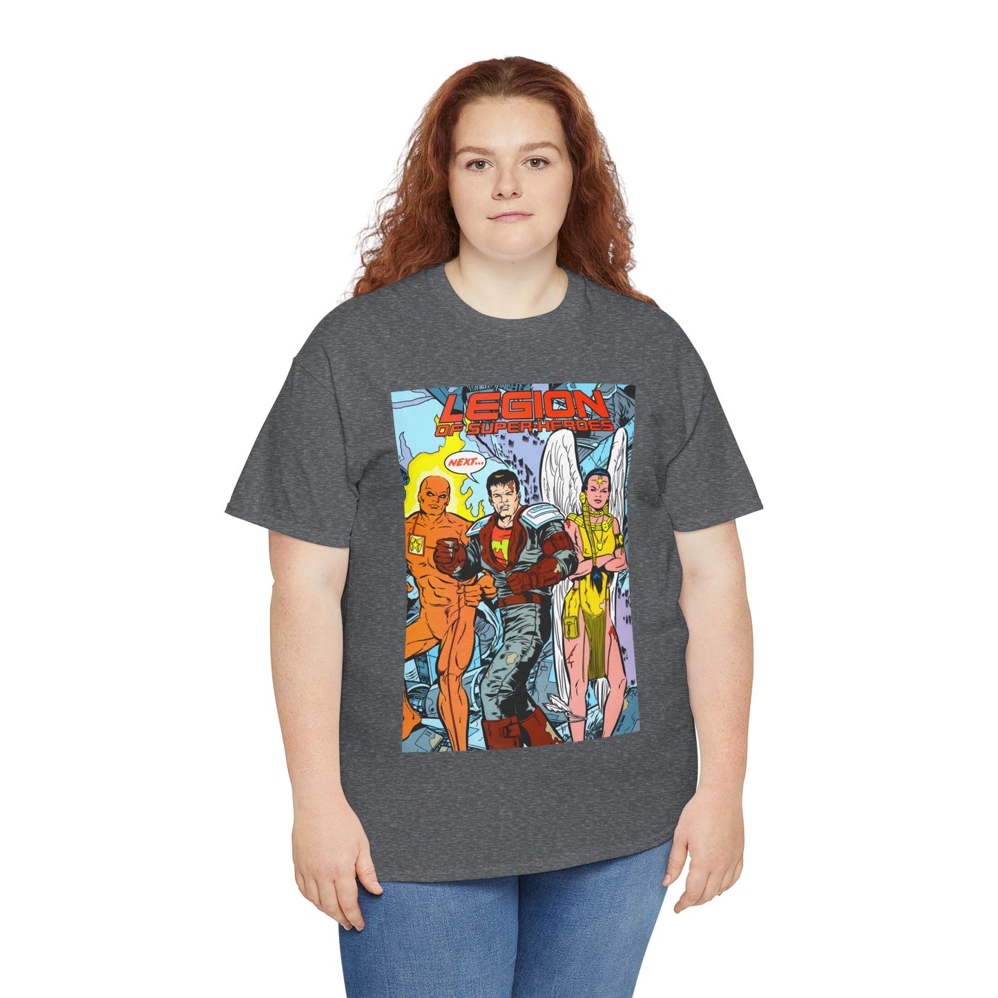 Legion of Super-Heroes #54 T-Shirt - Keith Giffen Art - DC Comics - LOSH