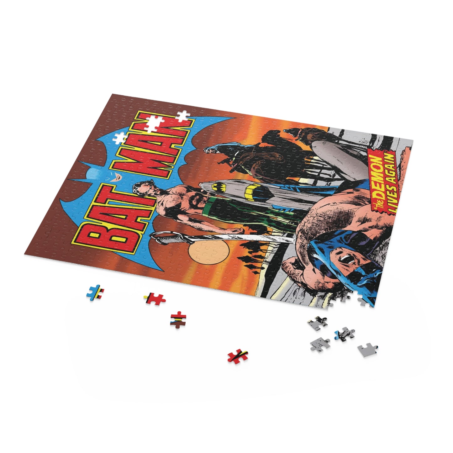 Batman (500 Piece) Puzzle - Neal Adams Art - R'as Al Ghul - DC Comics - The Demon Lives Again