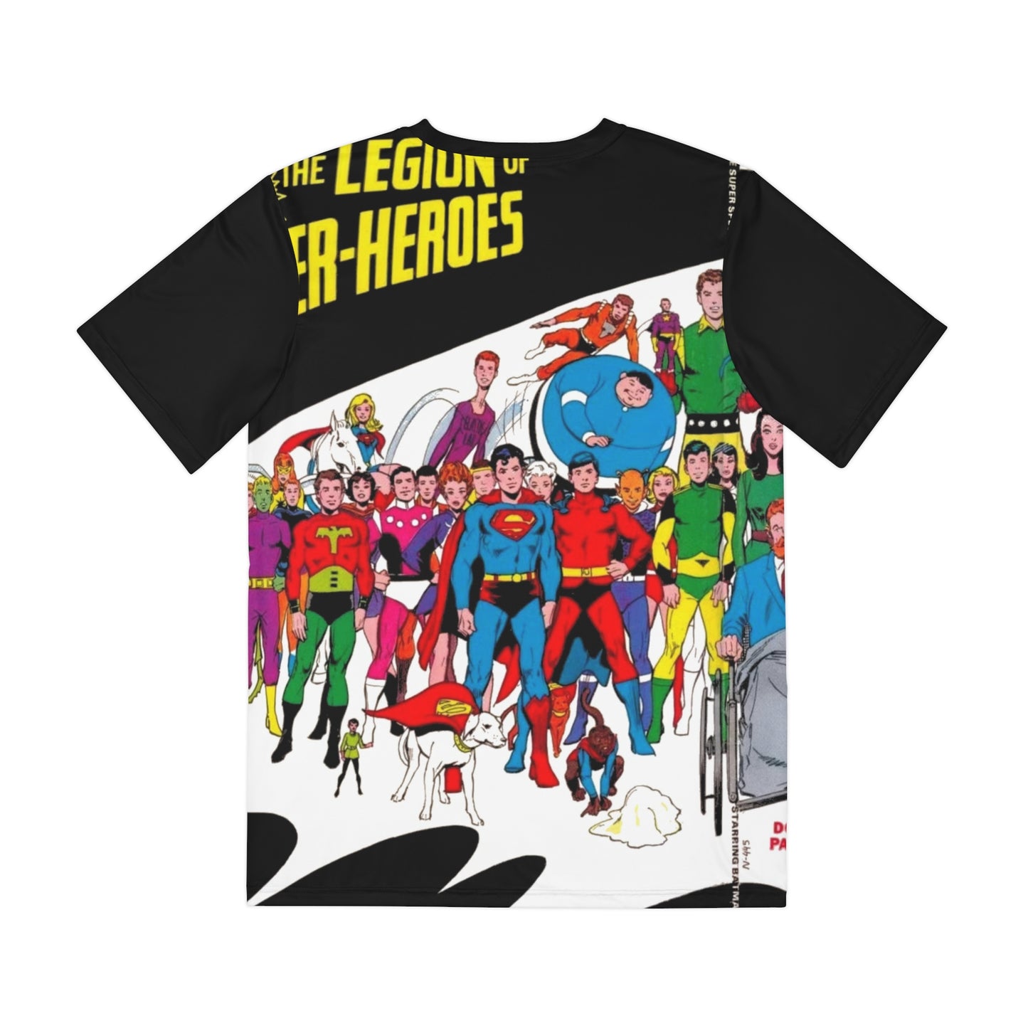 Batman 100-Page Giant All Over Print Tee (Polyester) - Plastic Man, Sargon the Sorcerer, LOSH - DC Comics (IMPROVED PLACEMENT AND PRINTING TECHNIQUES)