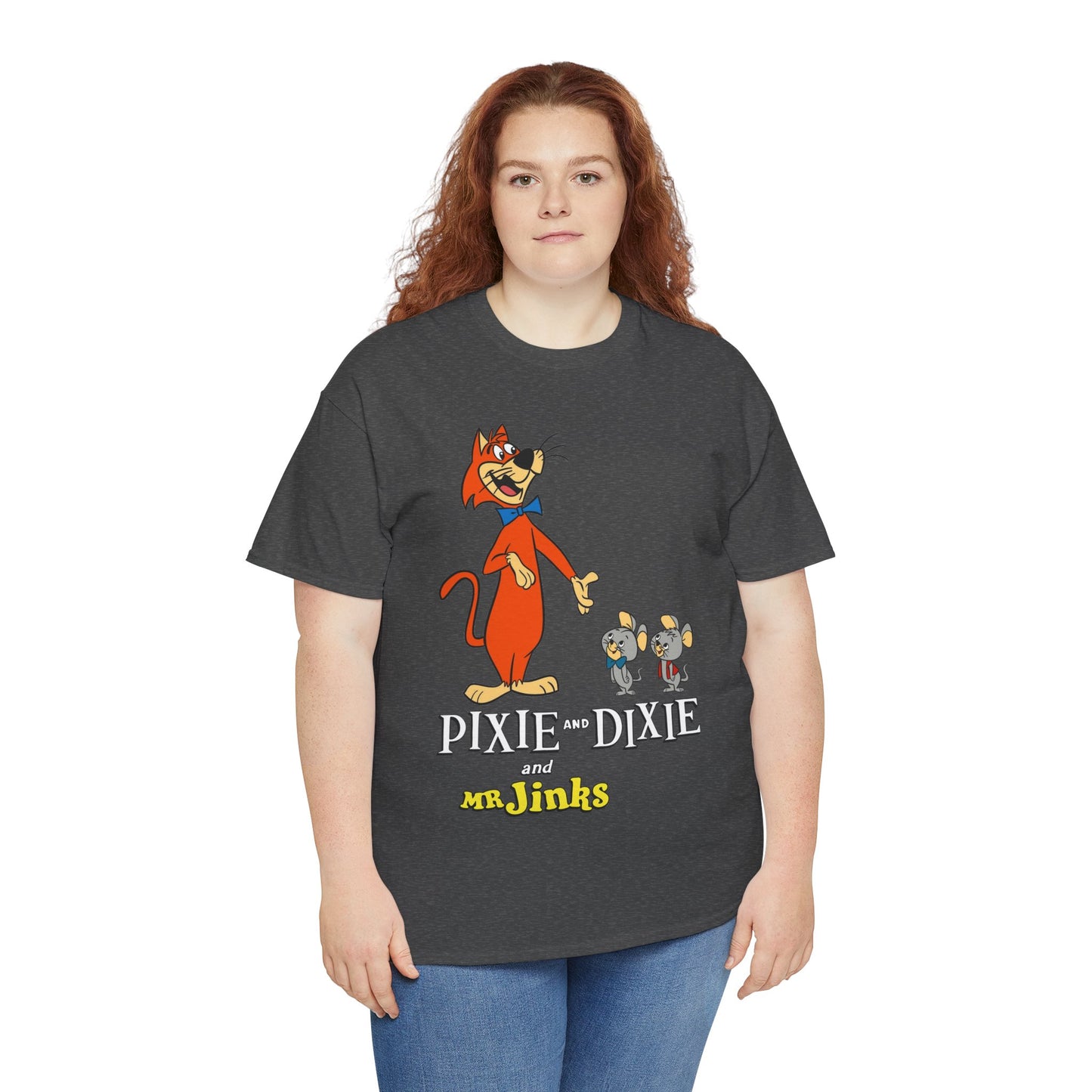 Pixie & Dixie & Mr Jinks T-Shirt - Classic Hanna-Barbera Saturday Morning Cartoon - I Hate Meeces to Pieces!