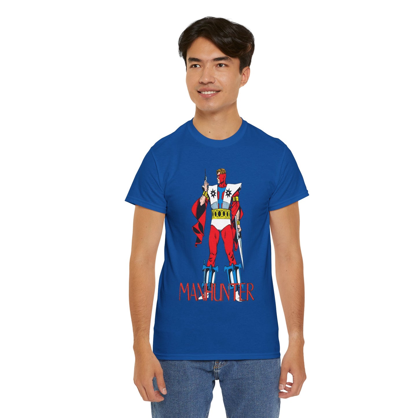 Manhunter T-Shirt - Walt Simonson Comic Book Art - Paul Kirk - Popular DC Comics Character 1970s - Batman Connection - Detective Comics