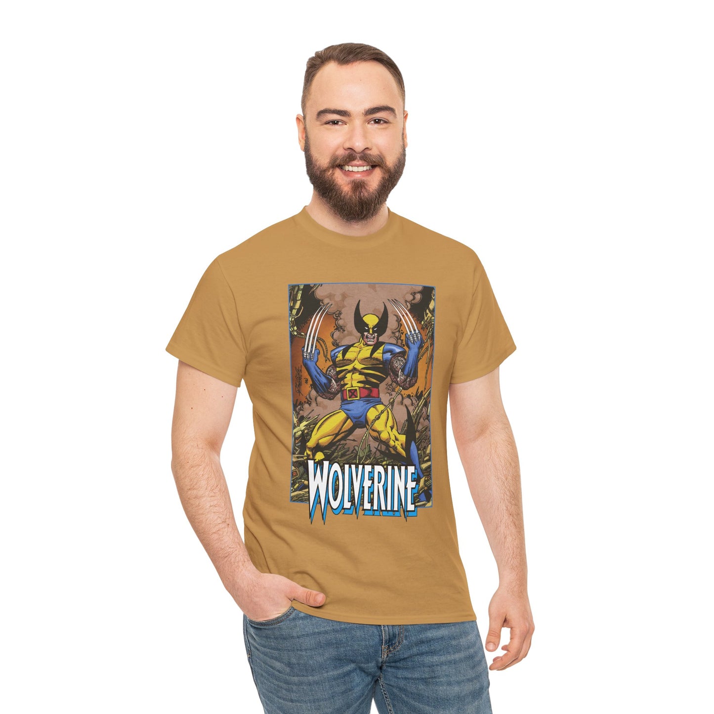 Wolverine T-Shirt - George Perez Art - Uncanny X-Men Member/Leader - Marvel Comics - Logan - Mutant Pride