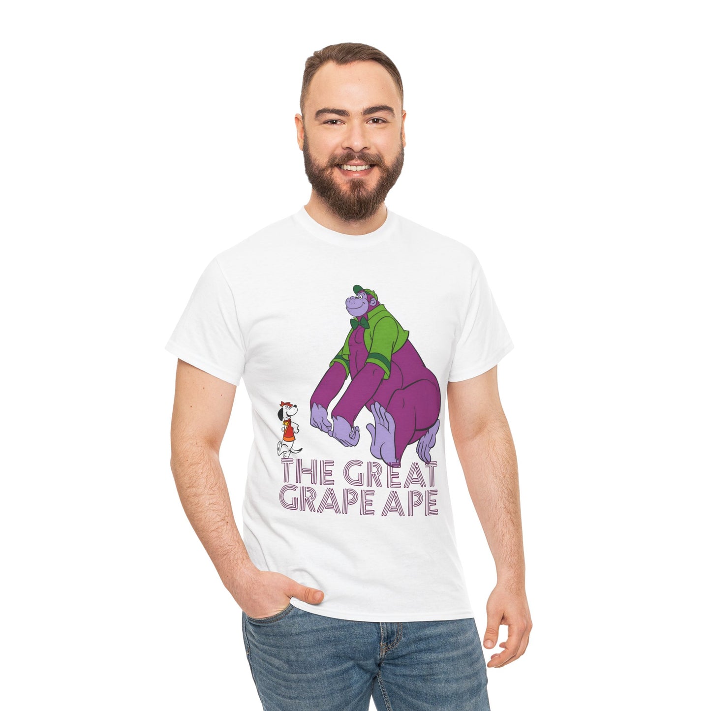 The Great Grape Ape T-Shirt - With Beegle Beagle - Hanna-Barbera Saturday Morning Cartoons 1970s