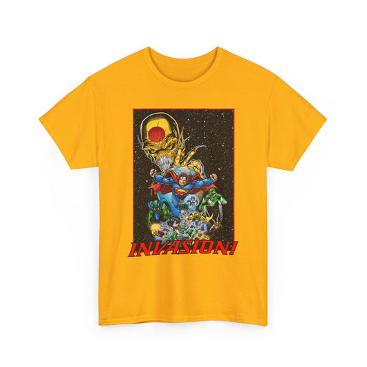 Invasion T-Shirt - Bart Sears Art - DC Comics