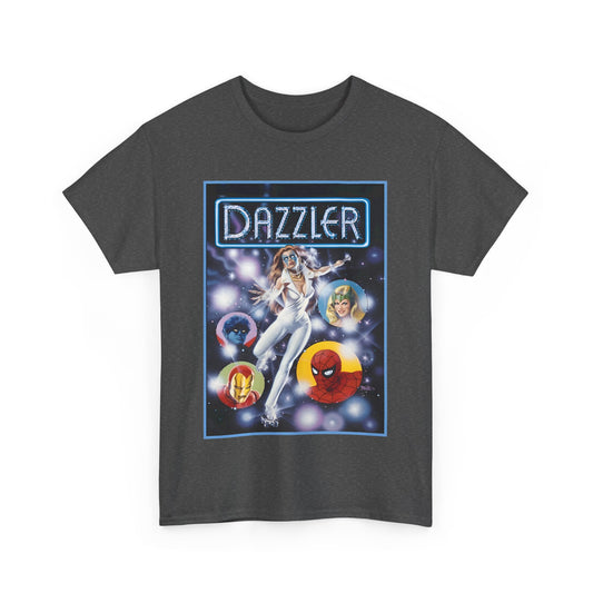 Dazzler T-Shirt - Bob Larkin Art - X-Men Connection - Alison Blaire - Mutant Pop Star - Marvel Comics