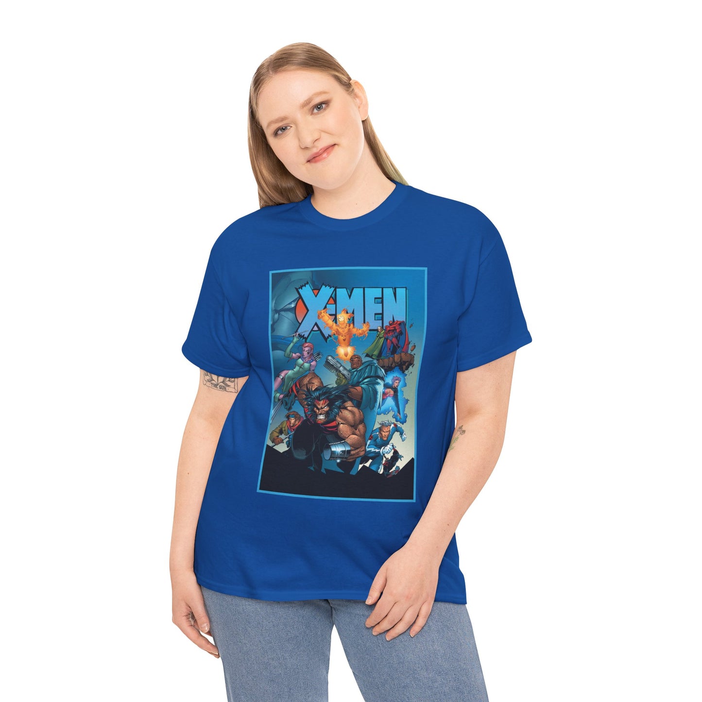 X-Men: Age of Apocalypse T-Shirt - Wolverine, Magneto, Bishop, Quicksilver, Blink - Mutant Alternate Reality - Marvel Comics