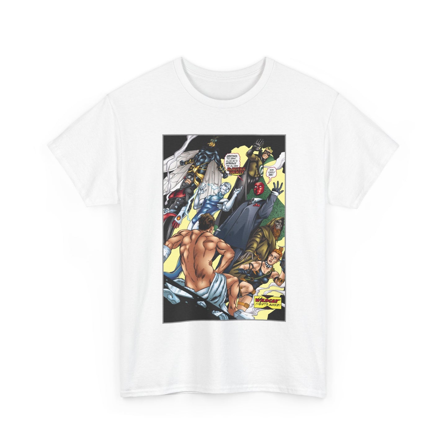 Wildcat/Injustice Society T-Shirt