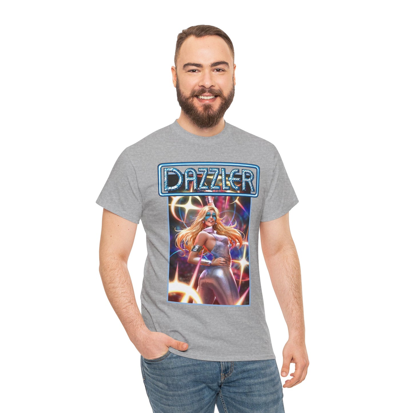 Dazzler T-Shirt - Derrick Chew Art - Alison Blaire - Mutant Pop Star - X-Men Member - Marvel Comics