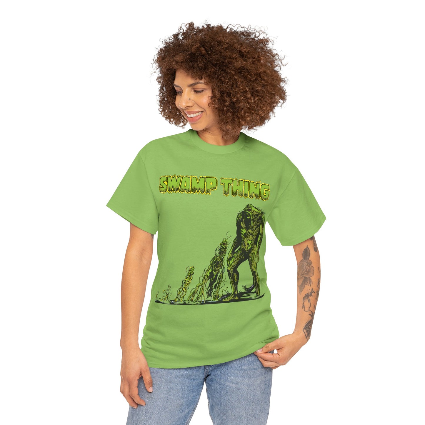 Swamp Thing T-Shirt - Stephen Bissette & John Totleben - Alec Holland - Avatar of the Green - DC Comics, Vertigo Comics