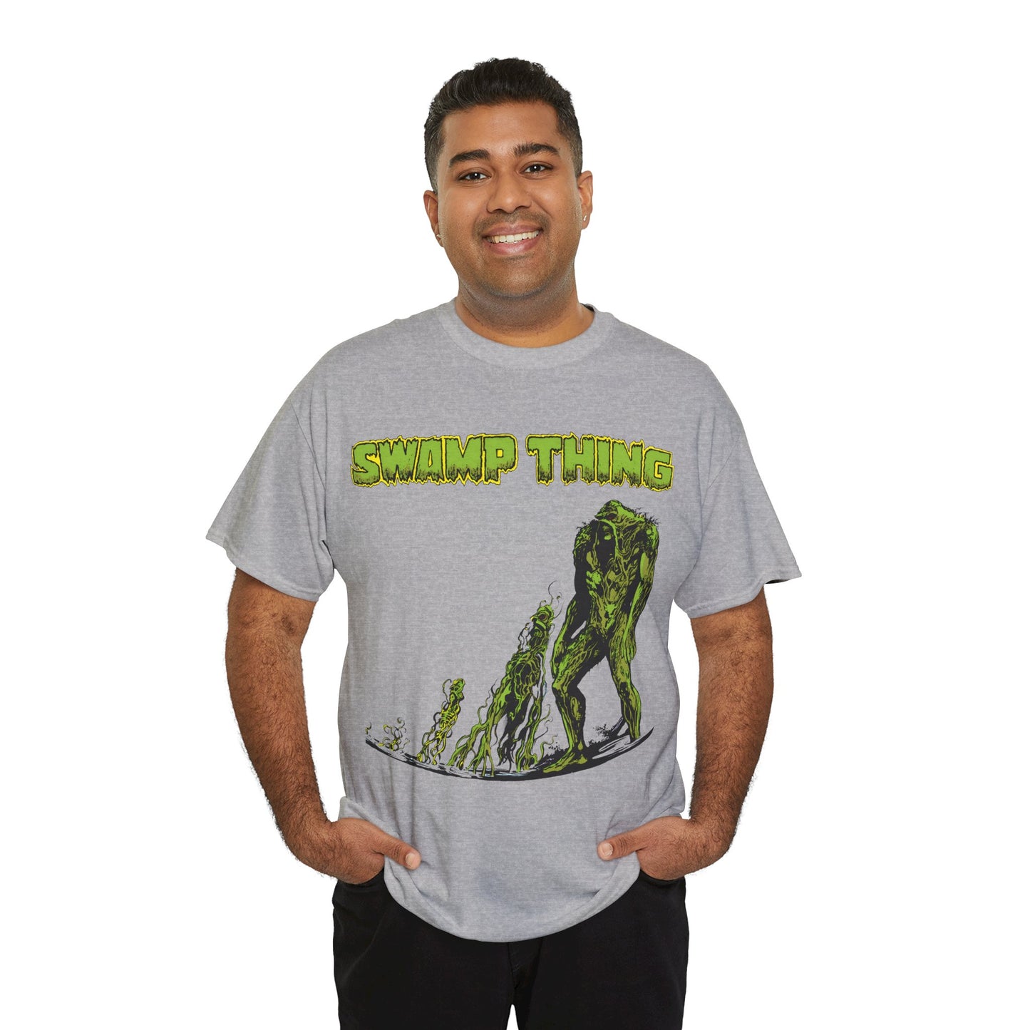 Swamp Thing T-Shirt - Stephen Bissette & John Totleben - Alec Holland - Avatar of the Green - DC Comics, Vertigo Comics