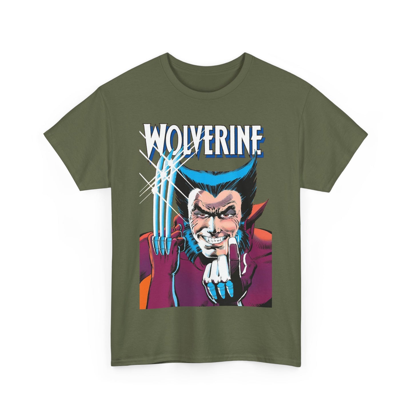 Wolverine T-Shirt - Frank Miller 1982 Cover Art - Marvel Comics - X-Men Member, Logan - Classic Mini-Series
