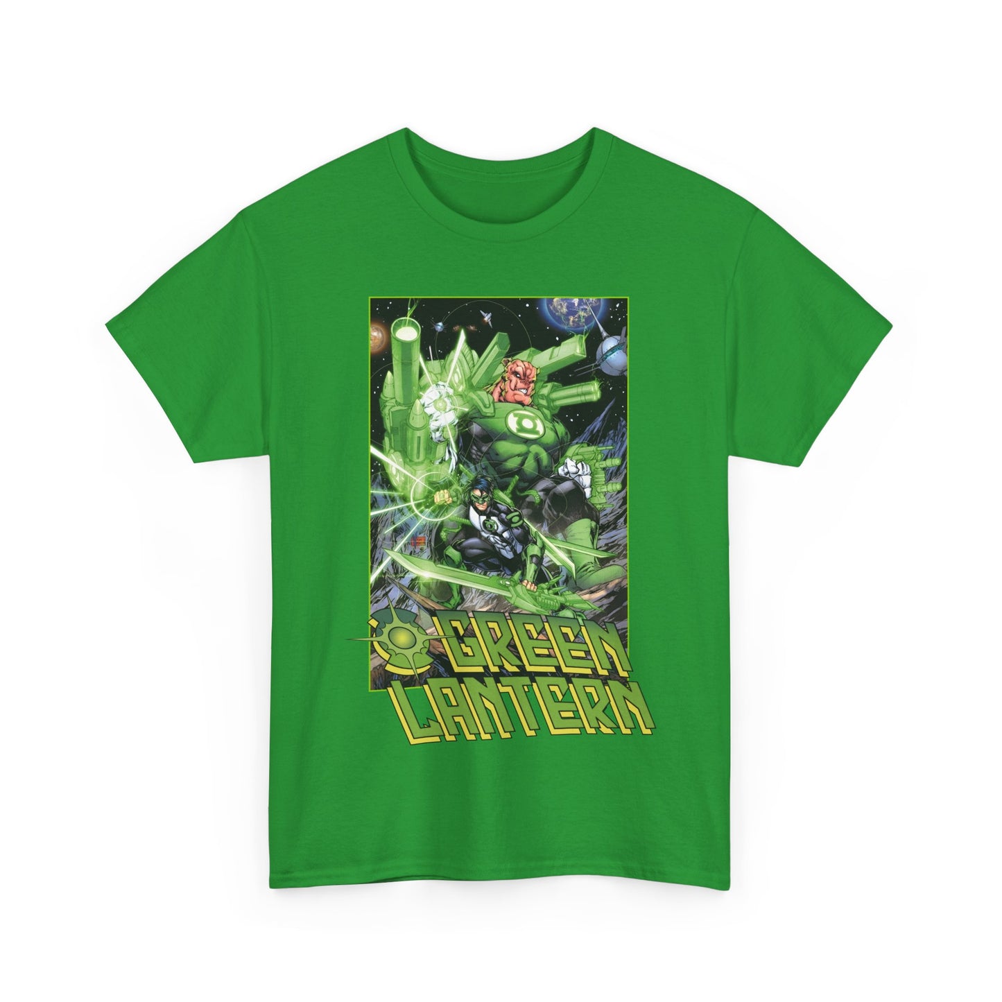 Green Lantern T-Shirt - Kyle Rayner & Kilowog - DC Comics - Green Lantern Corps