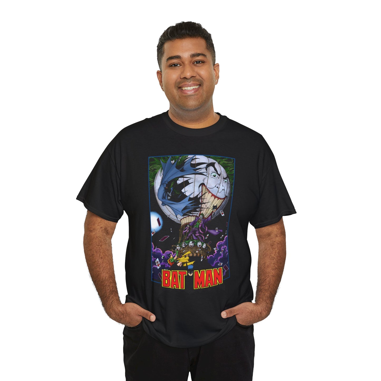 Batman T-Shirt - George Perez Art - From The Portfolio - Joker & Robin - DC Comics