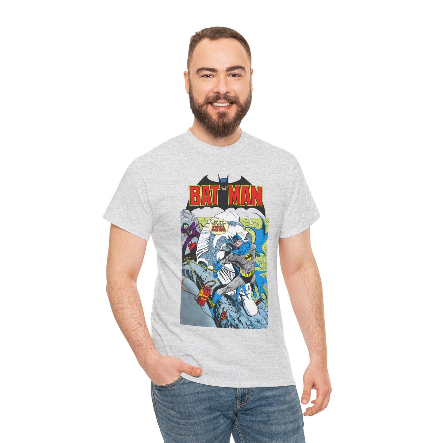 Batman T-Shirt - José Luis García-López Art - Joker - #353 Cover Art - Batman Strapped to Mount Rushmore - Amazing Bronze Age Art