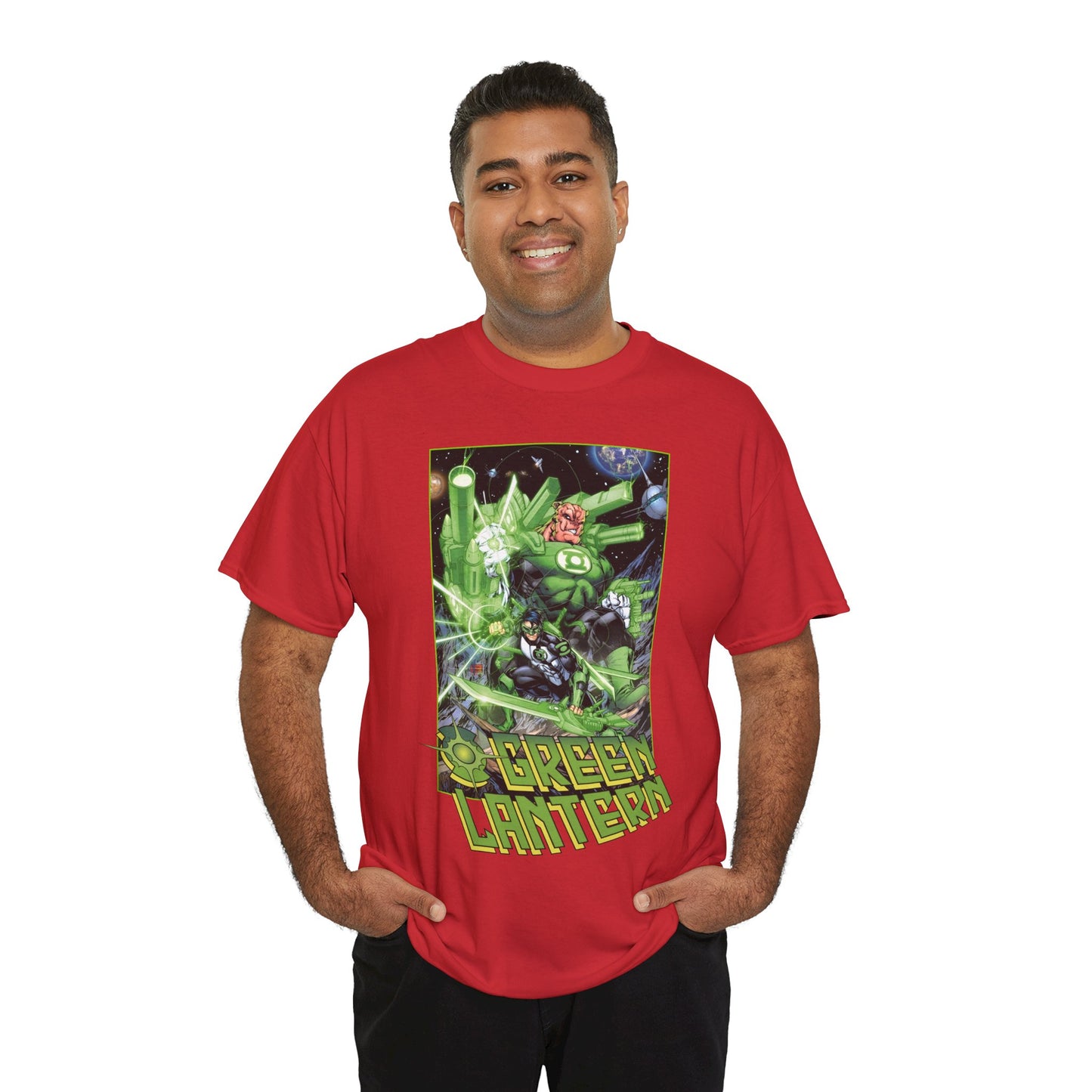 Green Lantern T-Shirt - Kyle Rayner & Kilowog - DC Comics - Green Lantern Corps
