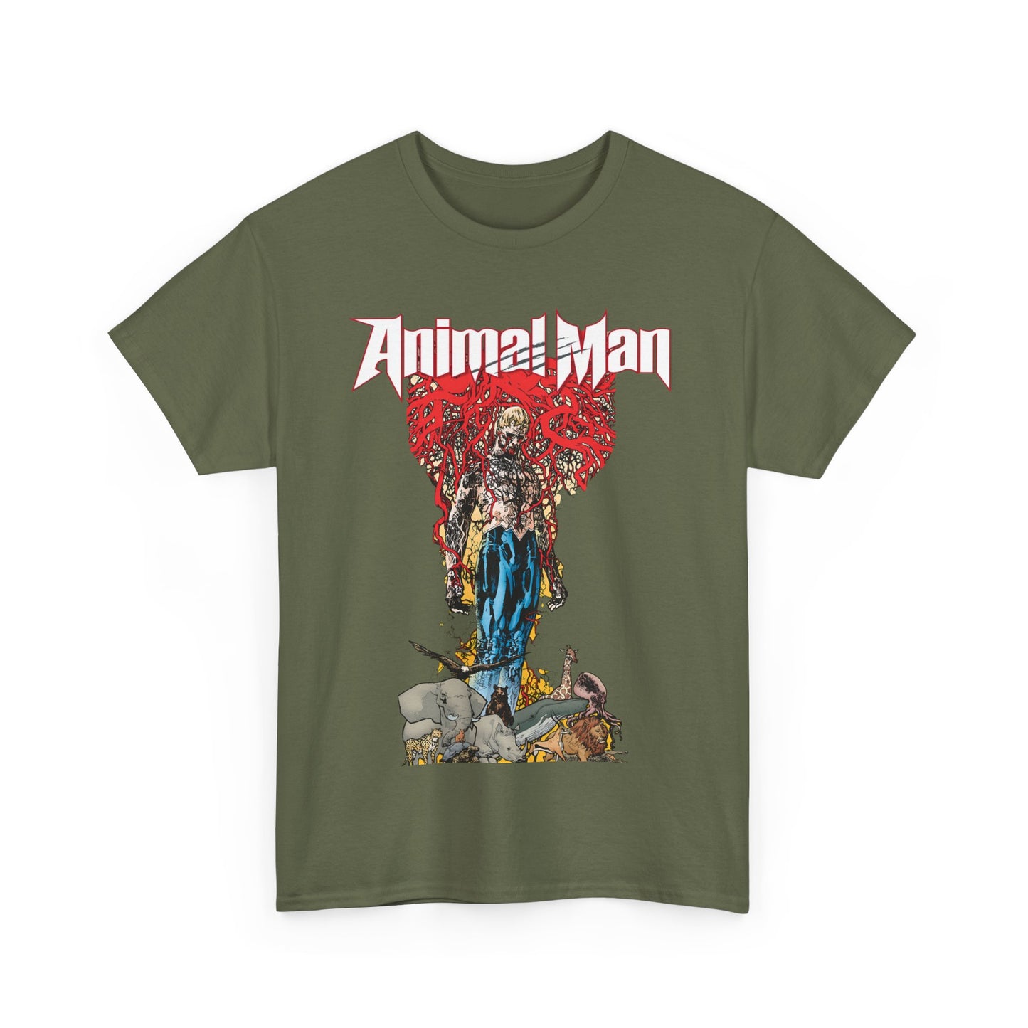 Animal Man T-Shirt - Travel Foreman Art - Buddy Baker - New 52 - DC Comics