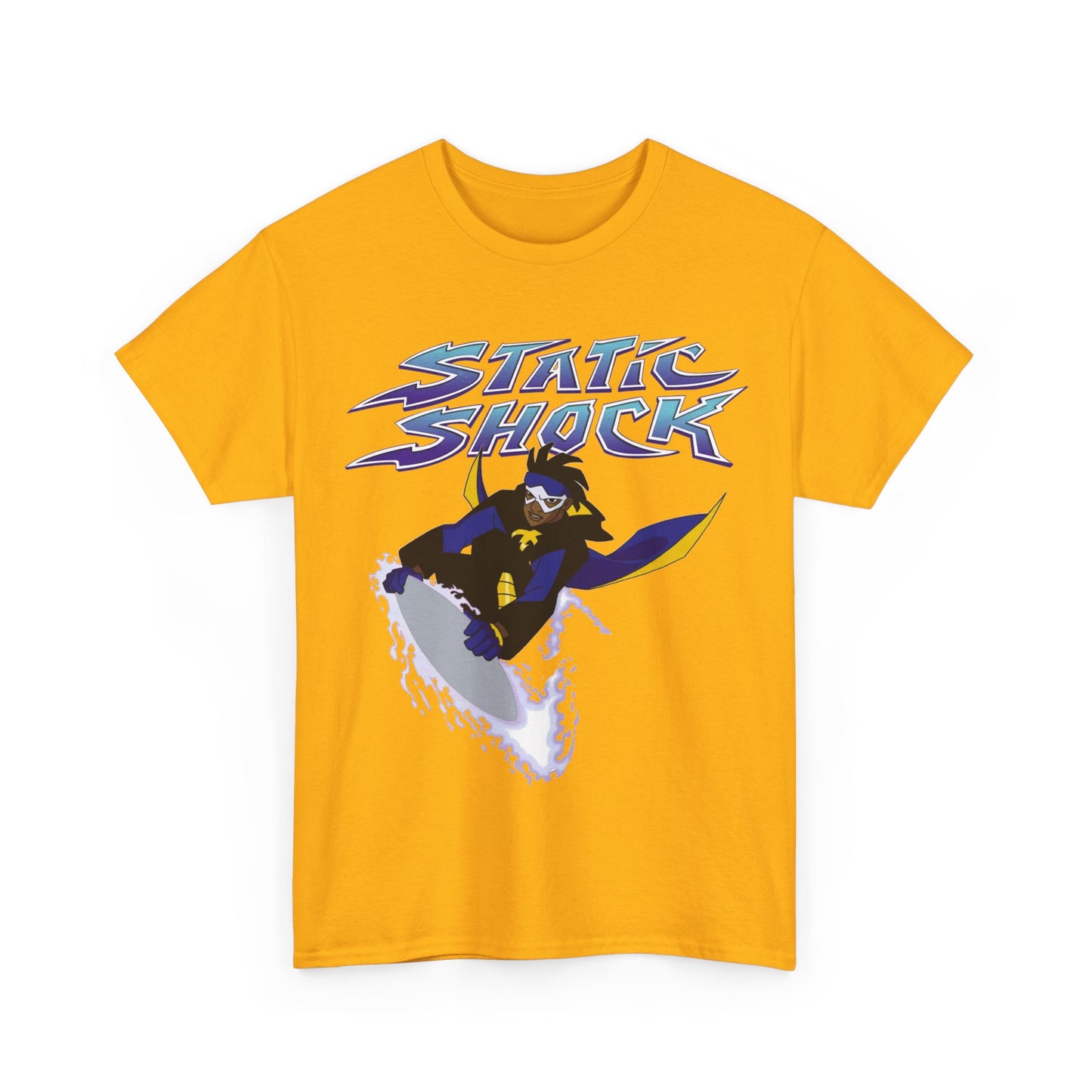 Static Shock T-Shirt - Milestone Comics - WB 1990s Animated Series - DC Comics - Virgil Hawkins