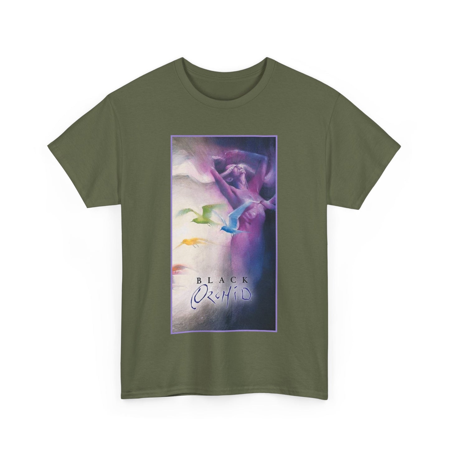 Black Orchid T-Shirt - Dave McKean Art - Susan Linden-Thorne - Neil Gaiman Story - DC Comics, Vertigo Comics