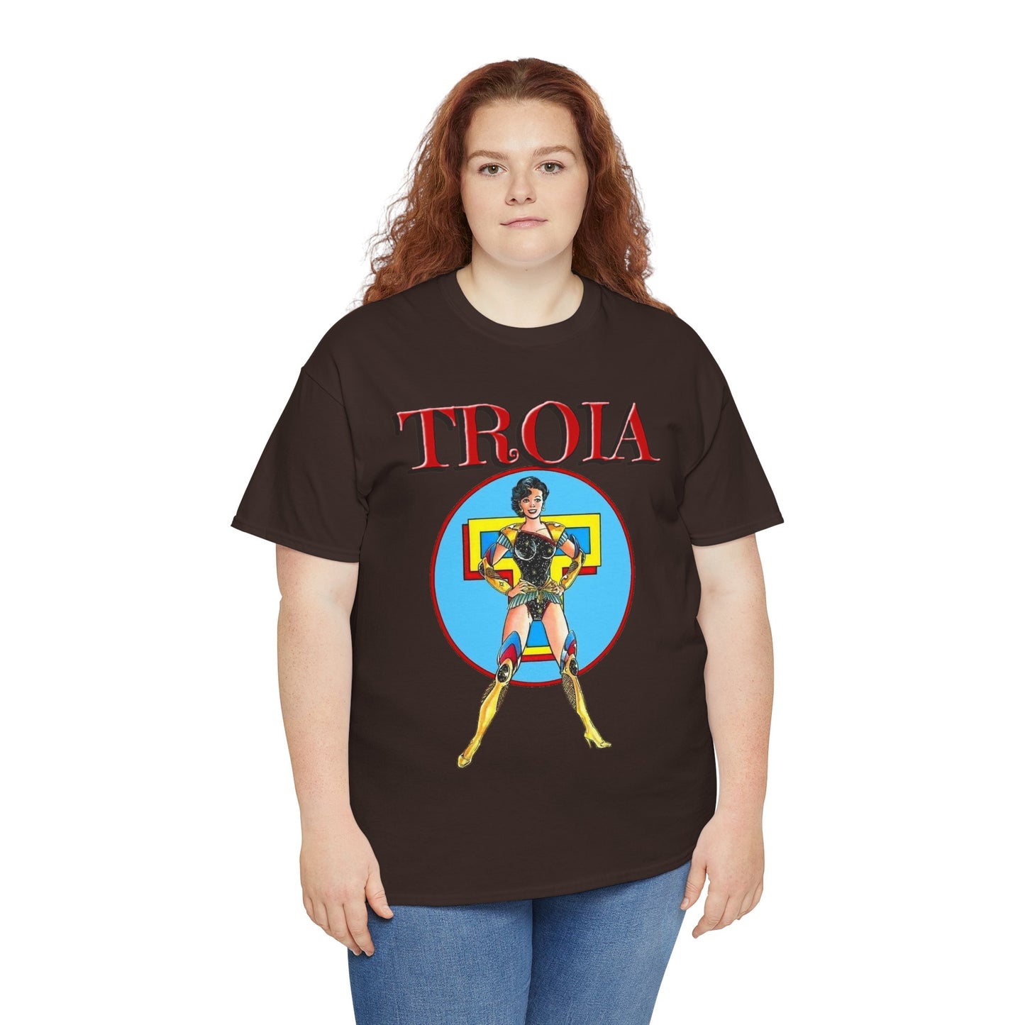Troia T-Shirt - George Perez Art - New Teen Titans - Donna Troy - Wonder Girl - Greek God Connection - DC Comics