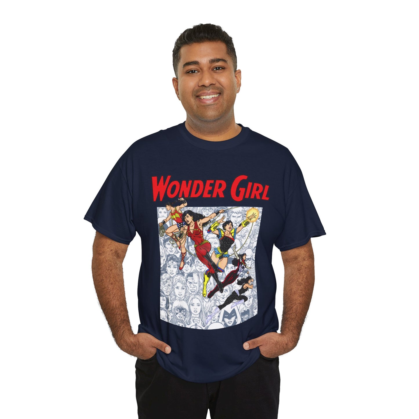 Wonder Girl T-Shirt - George Perez Art - Donna Troy, Troia - The New Teen Titans - DC Comics - Wonder Woman's Sister