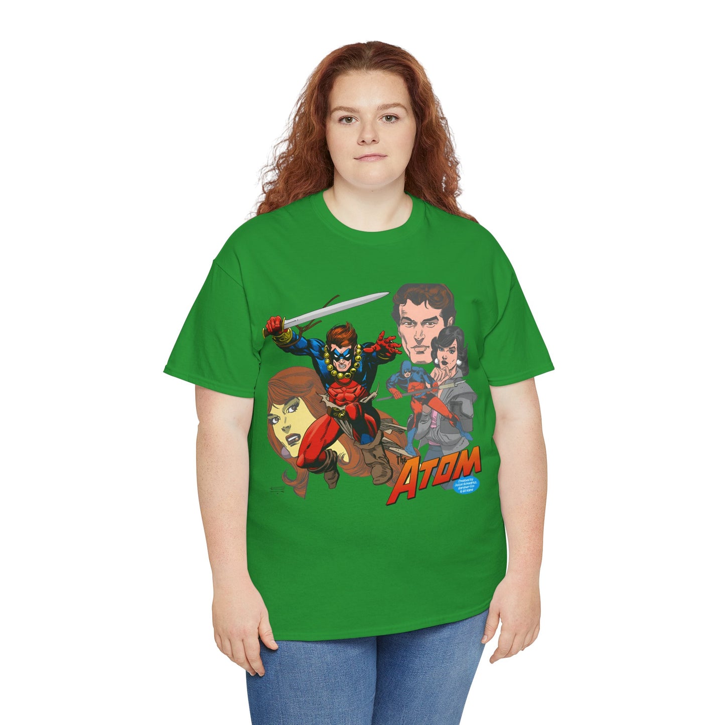 Atom T-Shirt - Gil Kane Art - Who's Who Image - Ray Palmer, JLA Member - Silver Age Hero - DC Comics