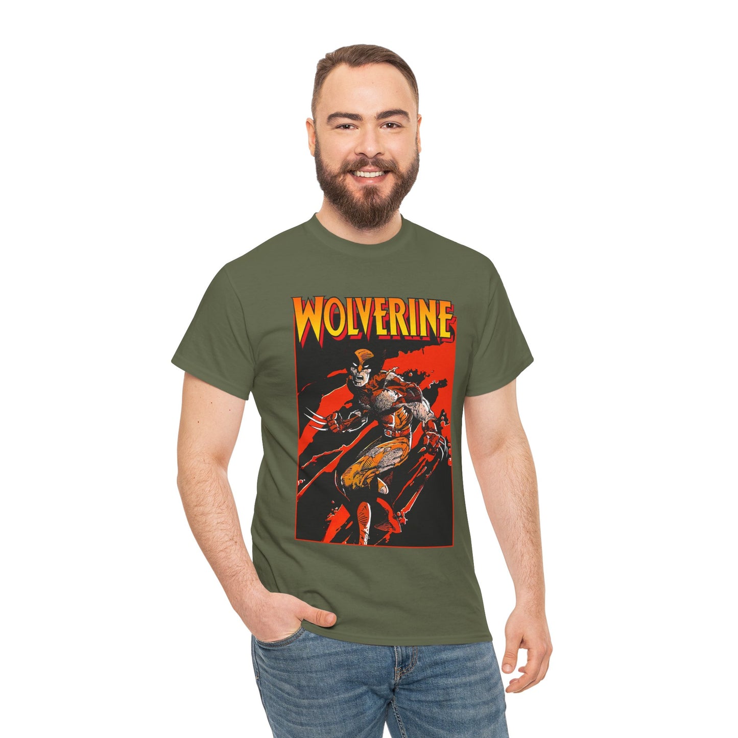 Wolverine T-Shirt - Barry Windsor-Smith Art - X-Men Member & Leader - Mutant Warrior - Logan - Marvel Comics