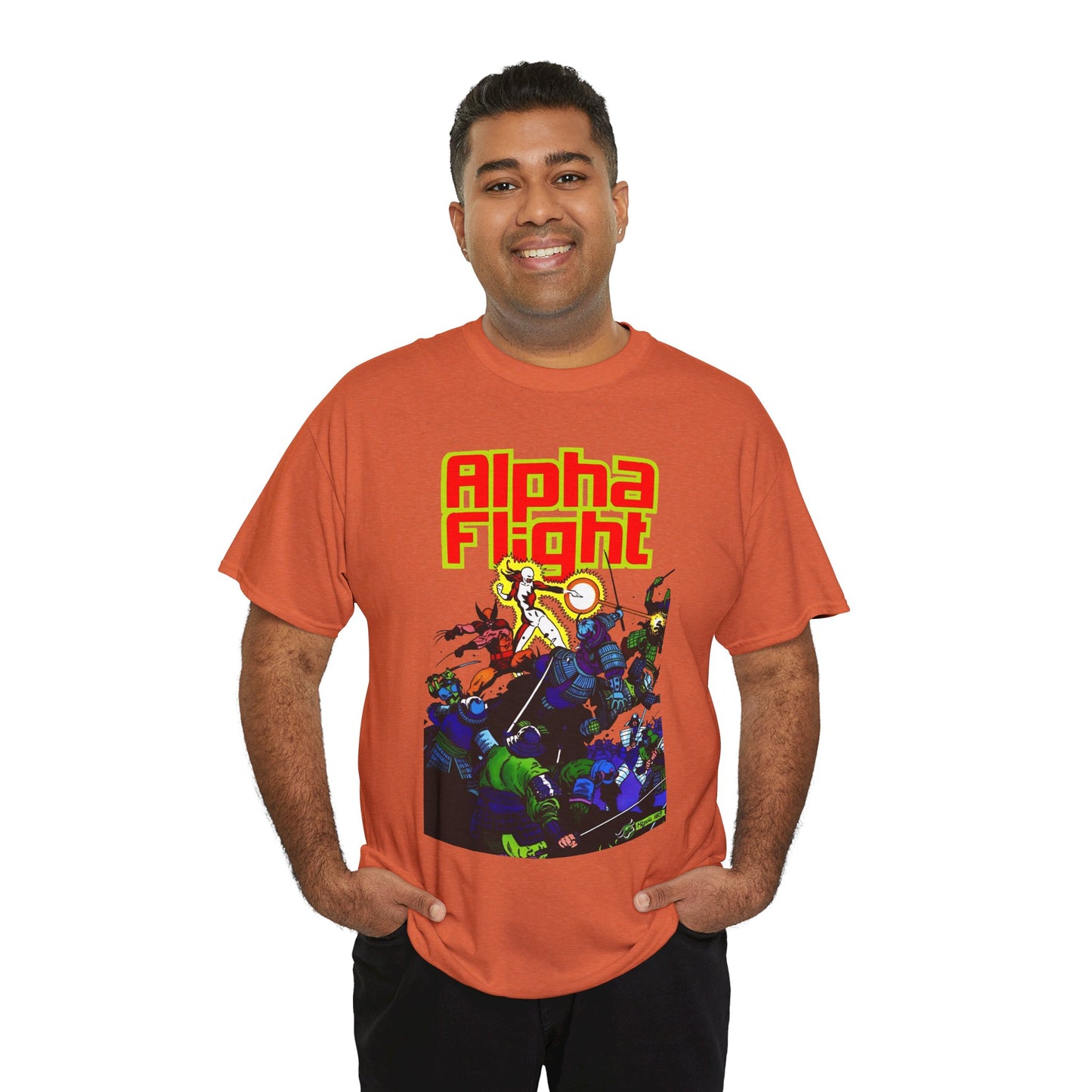 Alpha Flight T-Shirt - Mike Mignola Art