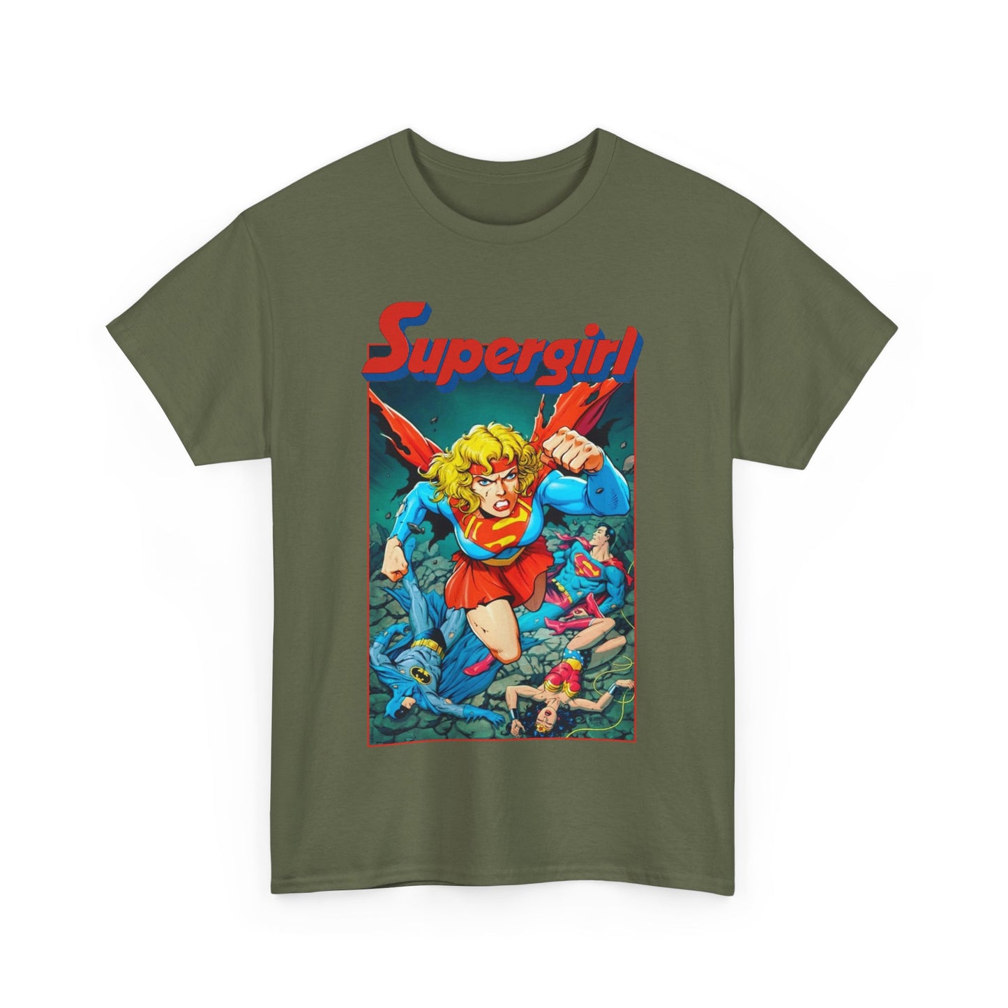 Supergirl T-Shirt - Tom Grummett Art - Crisis on Infinite Earths - Classic DC Comics Series - Death of Supergirl