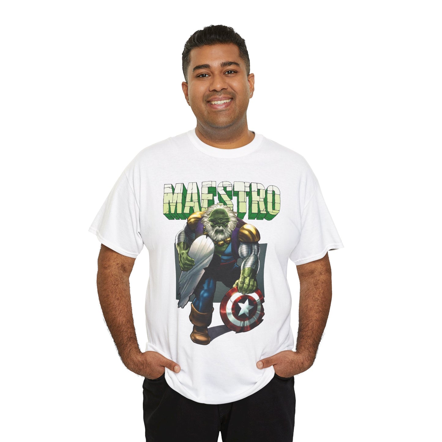 Maestro T-Shirt - George Perez Art - Future Imperfect - Incredible Hulk, Bruce Banner - Peter David Story - Marvel Comics