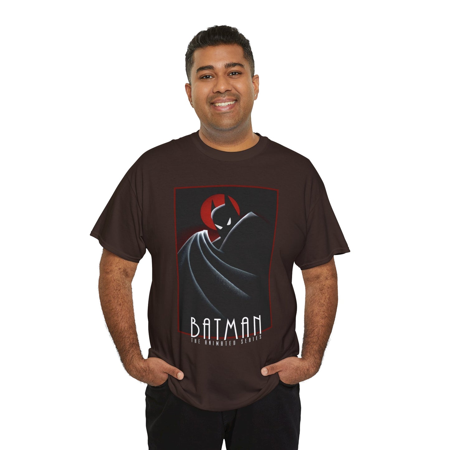 Batman The Animated Series T-Shirt - DC Comics WB Cartoon - Bruce Wayne, Gotham City, Dark Knight Detective - Bruce Timm