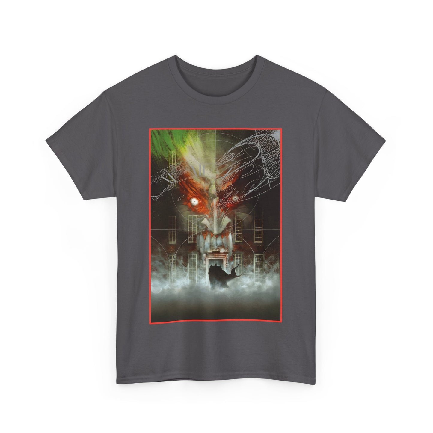 Batman: Arkham Asylum T-Shirt - Dave McKean Art - From the Grant Morrison Graphic Novel - DC Comics - Dark Knight Detective