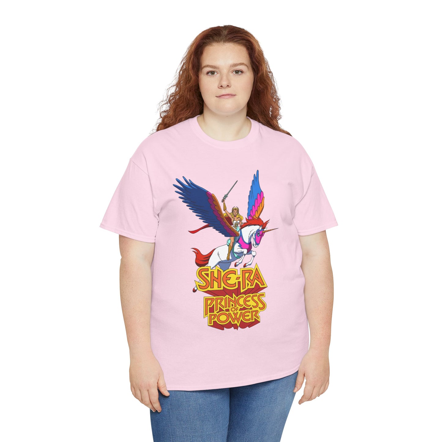 She-Ra & Swiftwind T-Shirt - Adora, Princess of Power, POP - Beloved Filmation Cartoon from the 1980s - He-Man Connection - Etheria - Fighting Hordak and the Evil Horde