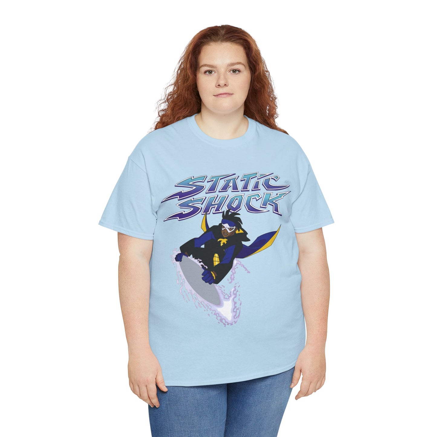 Static Shock T-Shirt - Milestone Comics - WB 1990s Animated Series - DC Comics - Virgil Hawkins