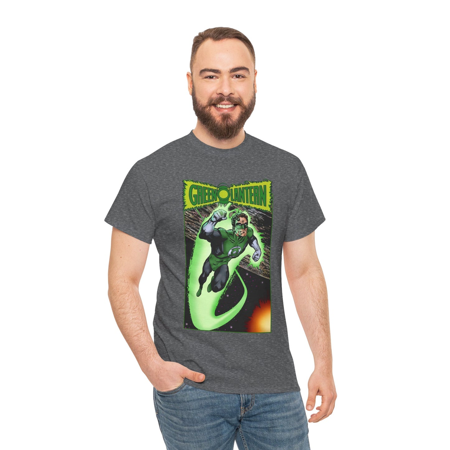 Green Lantern T-Shirt - John Byrne Art - Hal Jordan - Guardians of Oa - DC Comics - Sector 2814