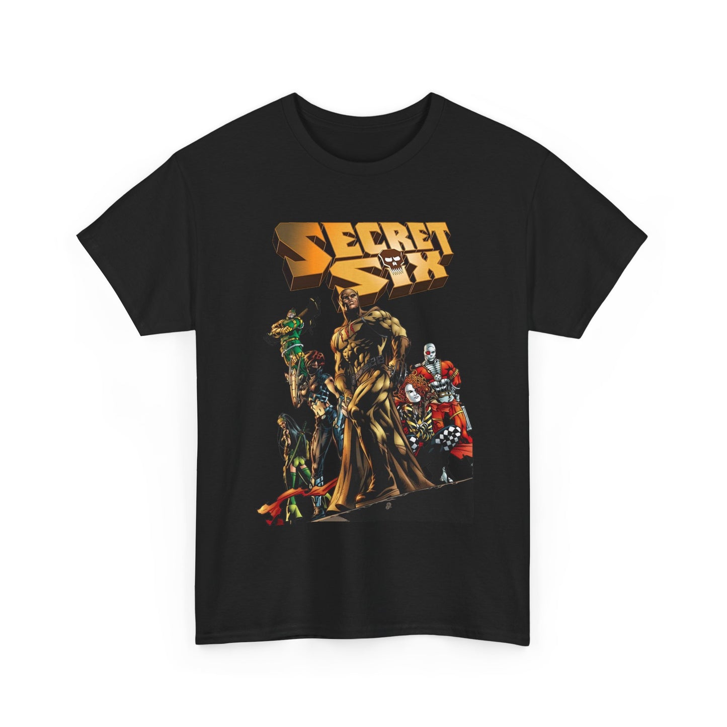 Secret Six T-Shirt - Gail Simoine Series - Catman, Ragdoll, Deadshot - DC Comics