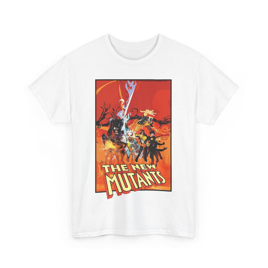 New Mutants T-Shirt - Bill Sienkiewicz Art - Marvel Comics - Magik, Warlock, Cannonball, Wolsbane, Sunspot