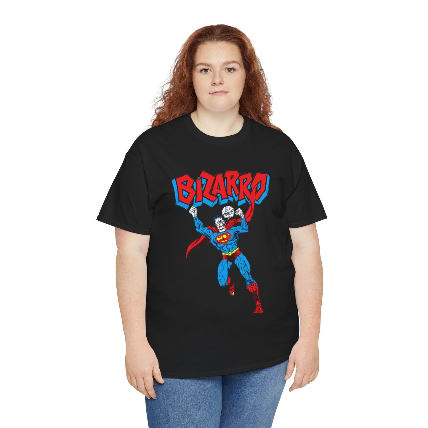 Bizarro T-Shirt - Superman Villain - DC Comics - Bizarro World - Who's Who Art - Silver Age Favourite