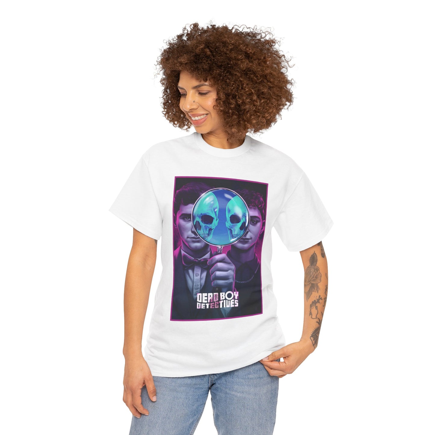 Deadboy Detectives T-Shirt - Sandman Spin-Off, Vertigo Comics - Netflix Series - George Rexstrew & Jayden Revri