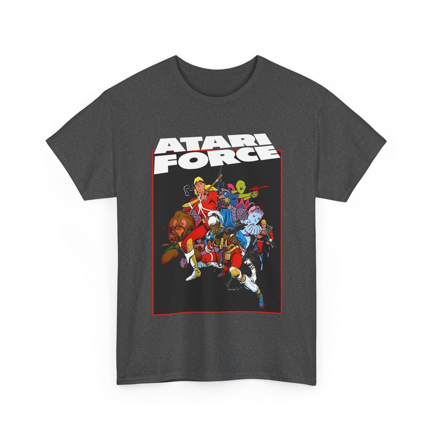 Atari Force T-Shirt - José Luis García-López Art - Tempest, Dart, Hukka, Morphea, Babe, Pakrat, Blackjak - DC Comics